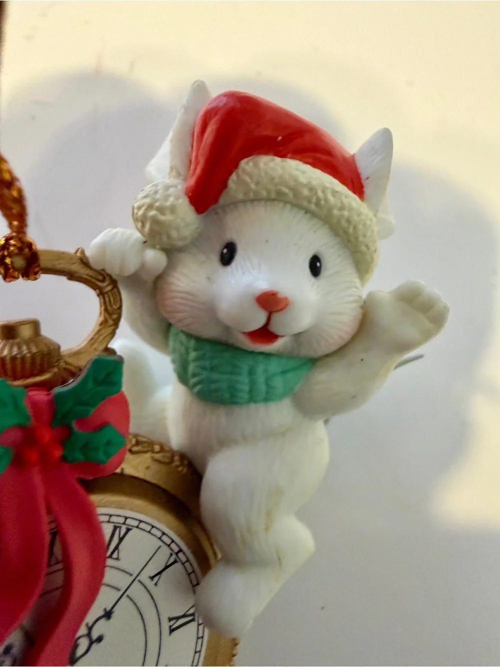 Hallmark Westmar Ensco Animal Christmas Ornaments Medium Resin Set Of 3 Hanging